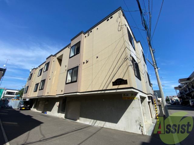 建物外観　札幌市東区北３２条東「ソレイユ３２７」