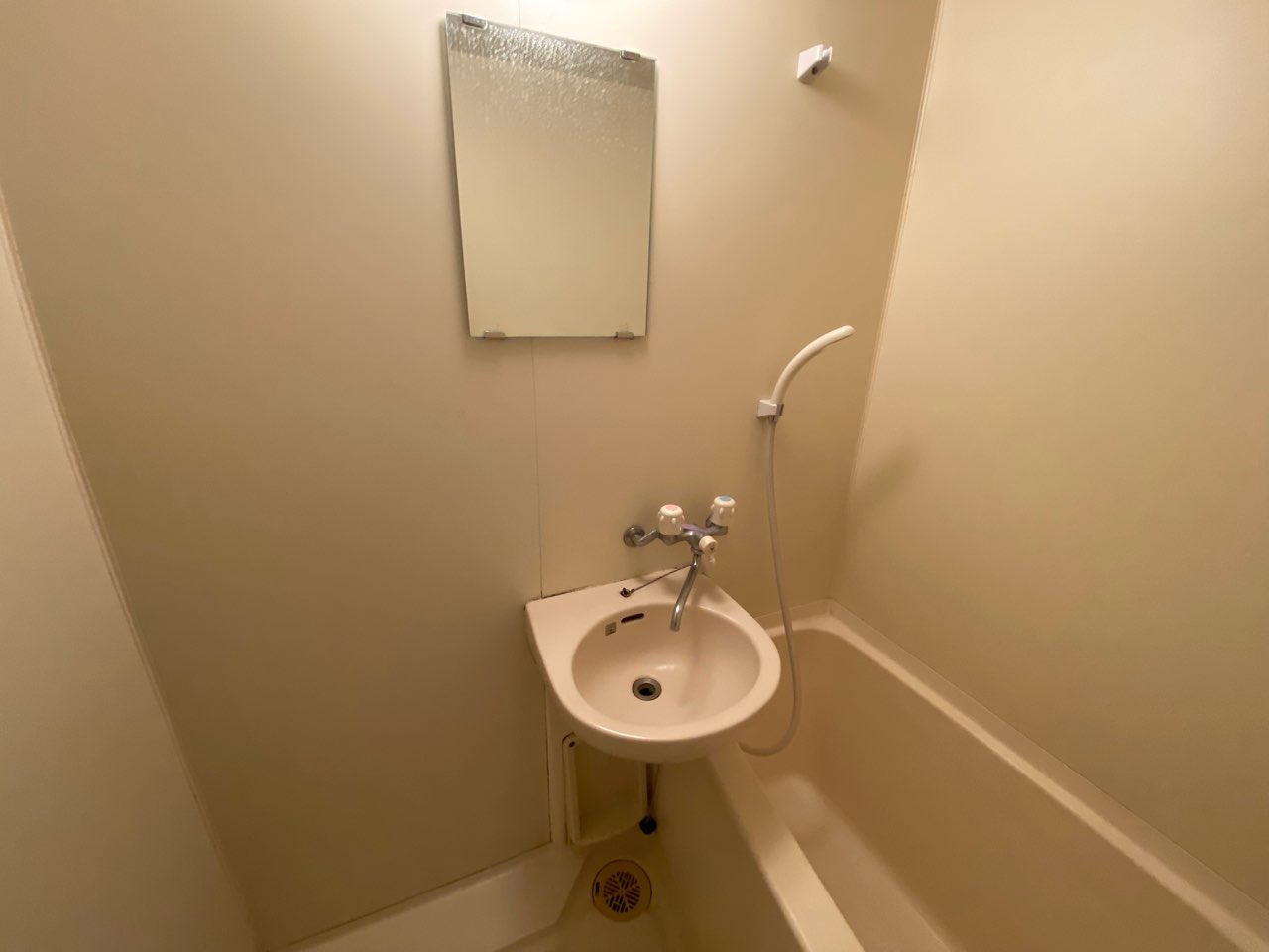 洗面設備　浴室内に洗面台がついてます！