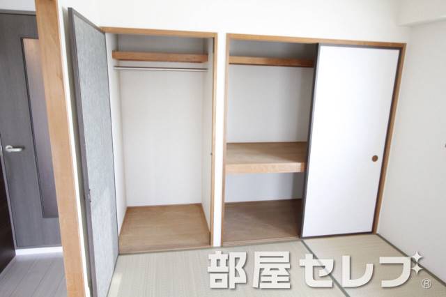 収納　広い収納があります。