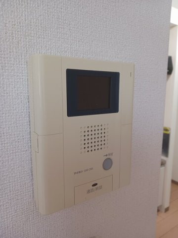 セキュリティ　モニター付きインターホンです