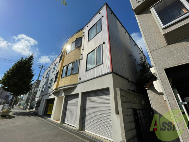 建物外観　札幌市中央区北２条東「プレシャス５番館」