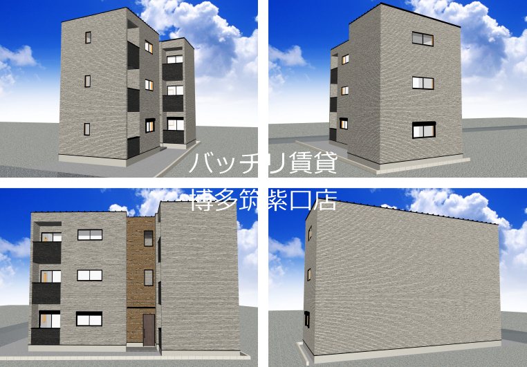 建物外観　新築物件の為、イメージ画像になります。