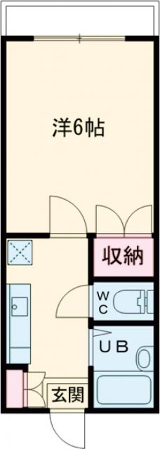 都営新宿線 篠崎駅 徒歩13分 3階建 築36年の間取り写真