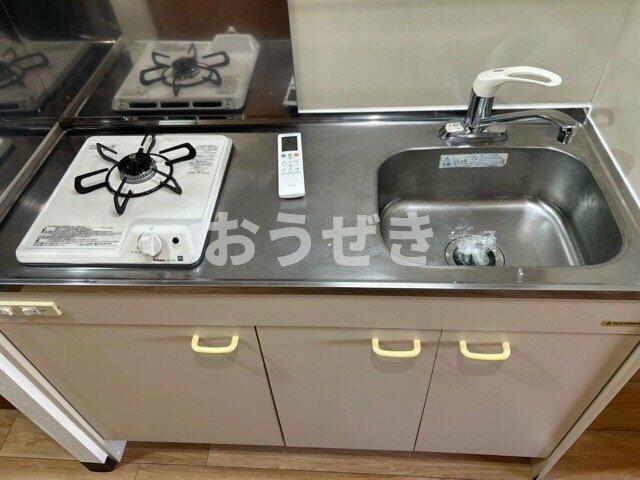 キッチン　1口ガスコンロ