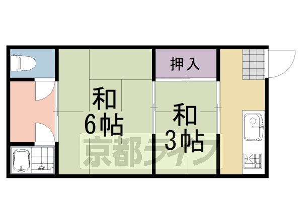 第一晴風荘の間取り