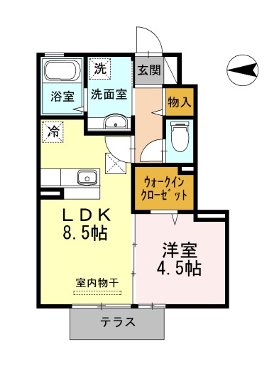 ファミーユの間取り