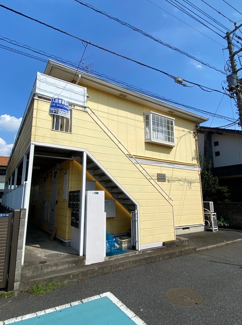 志木市本町のアパートの建物外観