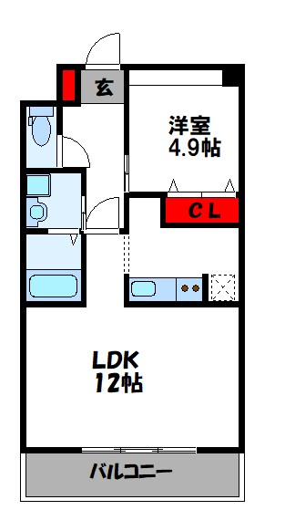 アメニティライフ川島の間取り