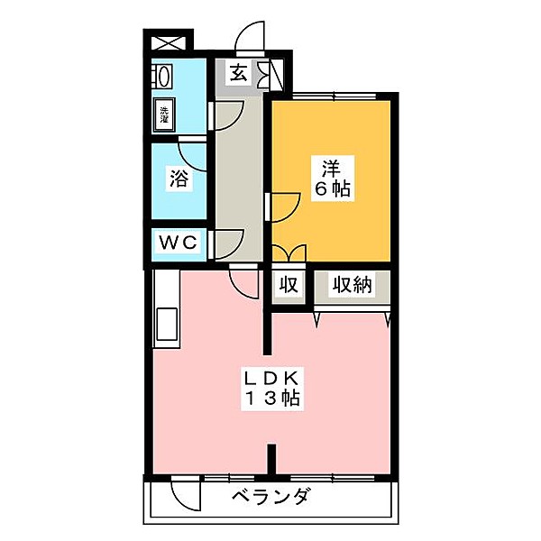 ロベリア1の間取り