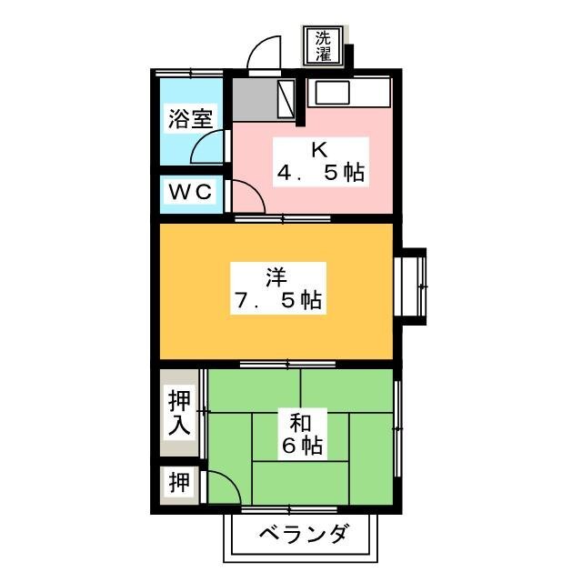 パークハイツの間取り