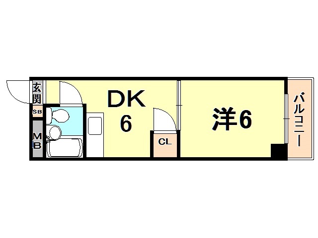 三甲イエムの間取り写真