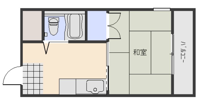 ふじマンションの間取り