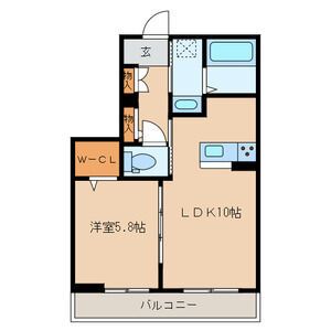 流山市後平井のマンションの間取り