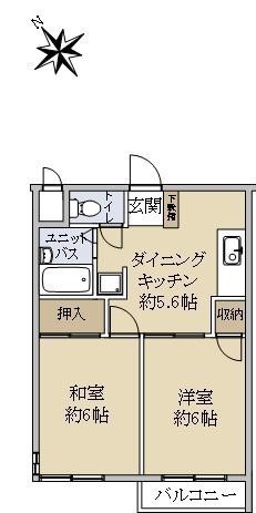 リビエール鶴見の間取り