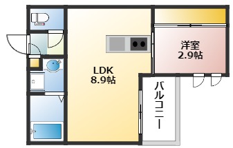 【Regalest Fleurir 草津の間取り】