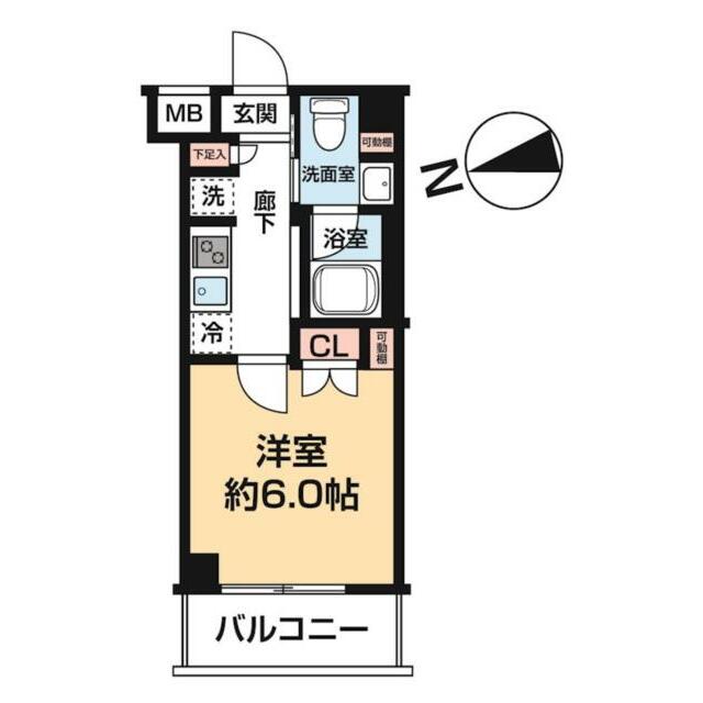 ＡＺＥＳＴ川口の間取り