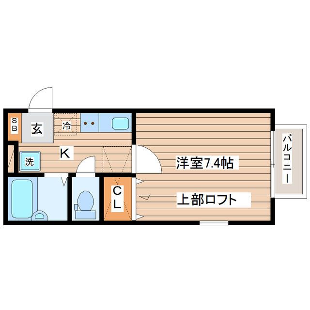 パセオプラシード雨宮の間取り