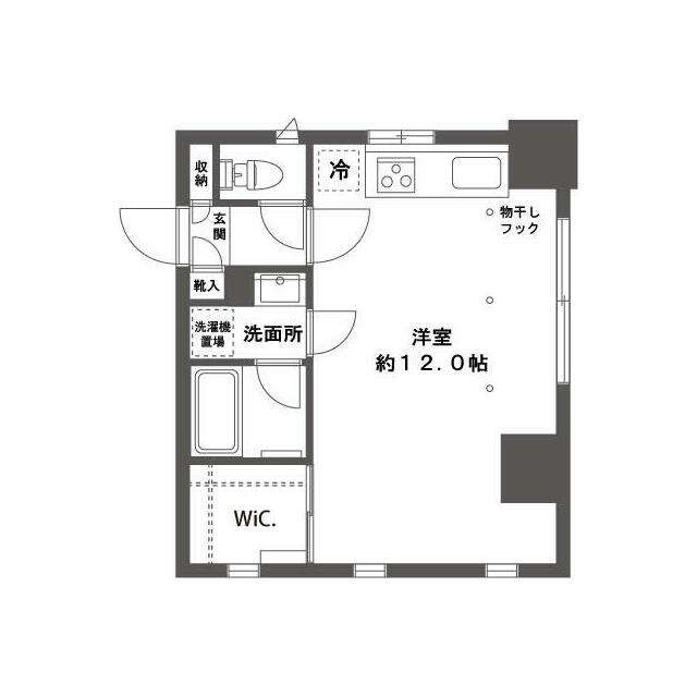 藤沢市藤沢のマンションの間取り