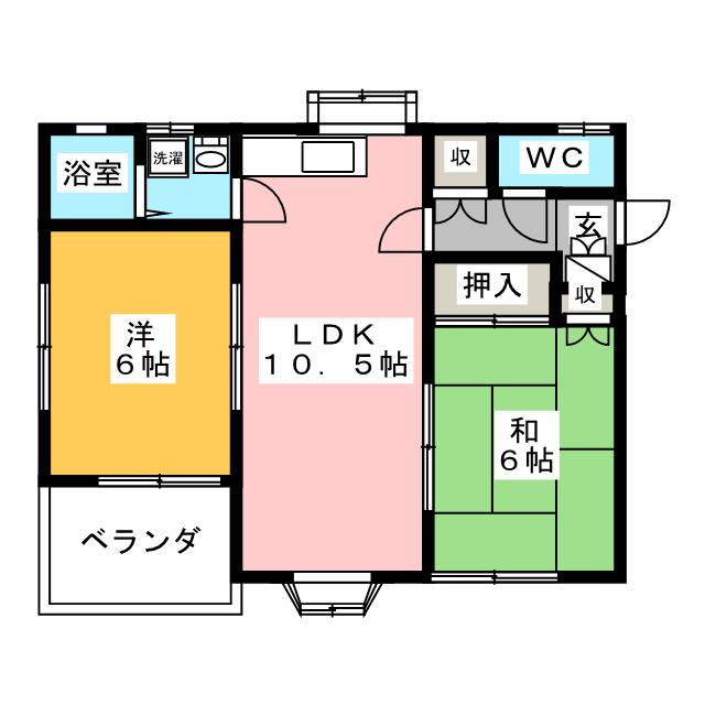 ヴィレッジ金古の間取り