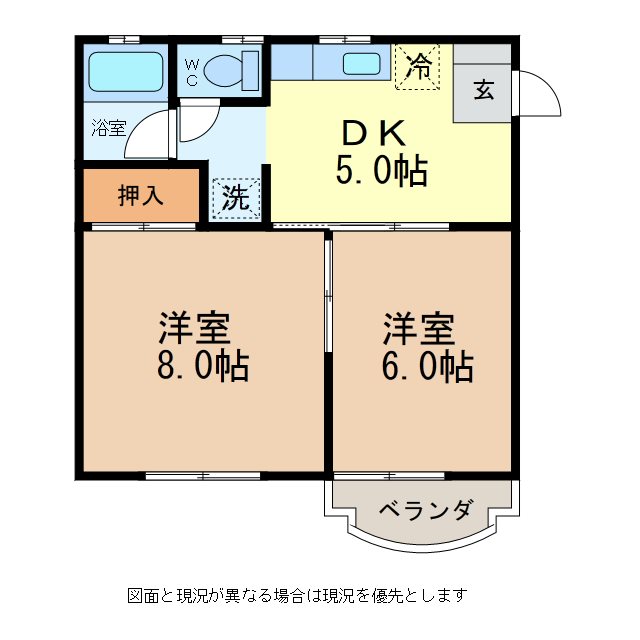 ハイツアントの間取り