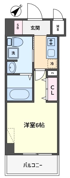 HY’ｓ西横浜の間取り