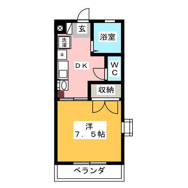 グランドールたから北館の間取り