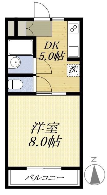 リバーハイツ今之浦Iの間取り