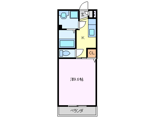 セントリバーヒルズひばりが丘　I棟の間取り