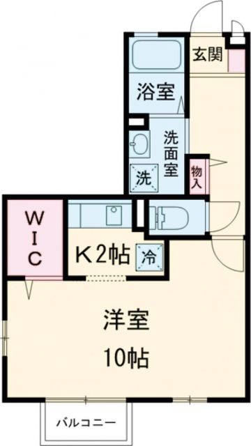 グリーンハイツ西之町の間取り