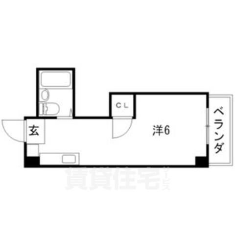 名古屋市昭和区狭間町のマンションの間取り