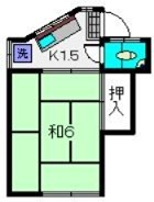 三幸荘の間取り