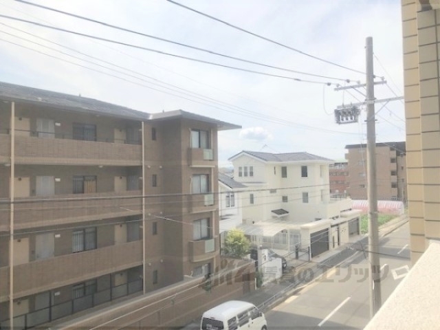 【京都市北区上賀茂榊田町のマンションの眺望】