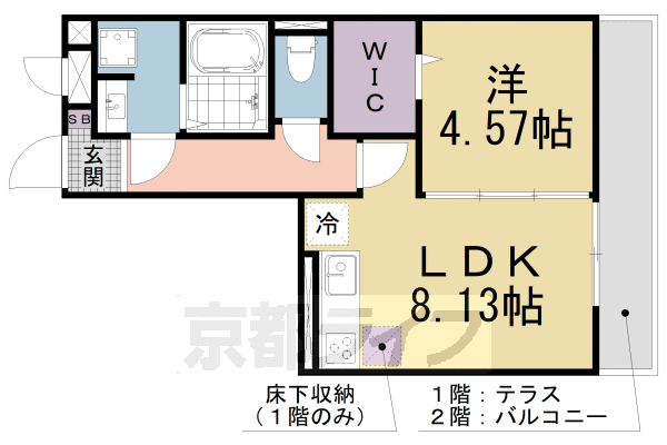 メルヴェーユの間取り