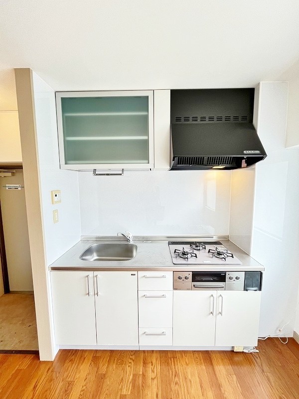 キッチン　★システムキッチングリル付き/3口コンロ★