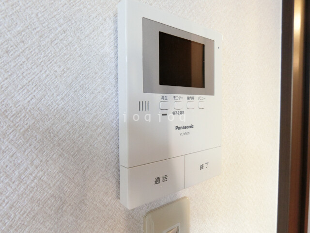 セキュリティ　モニター付きインターホン