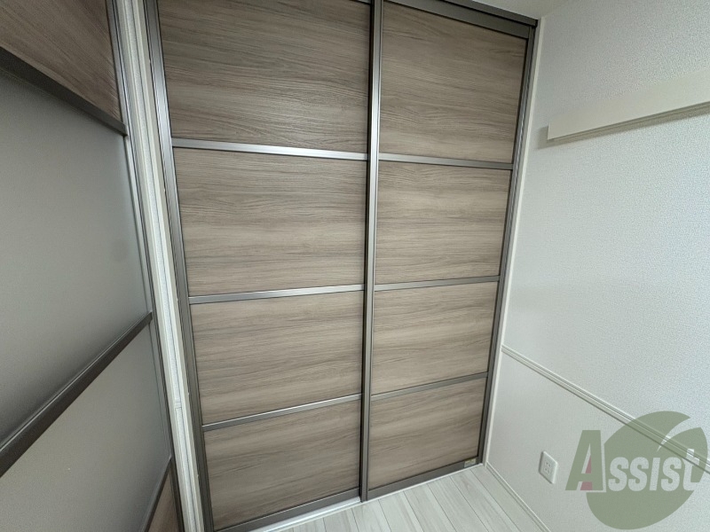 収納　ここに収納があります。収納があると部屋が広く使えます。