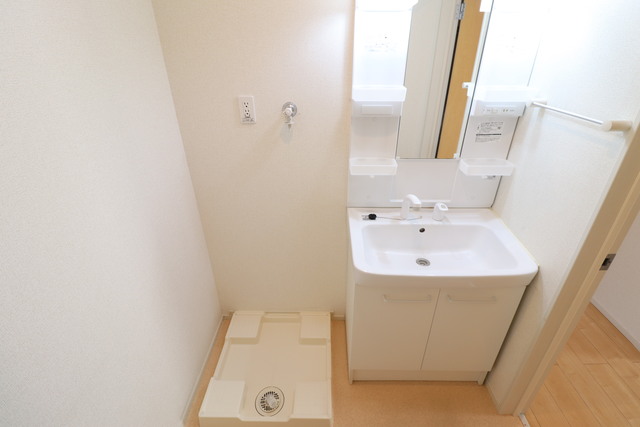 洗面設備　脱衣場