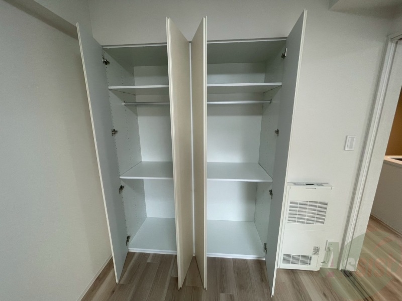 収納　収納もバッチリあるのでお部屋が片付きますよ！