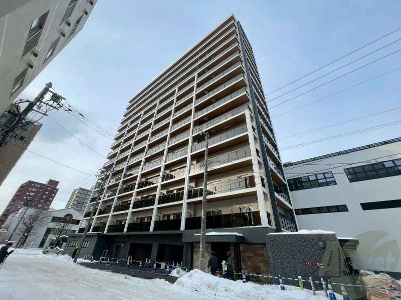 建物外観　札幌市中央区北三条「ジュノール札幌植物園」