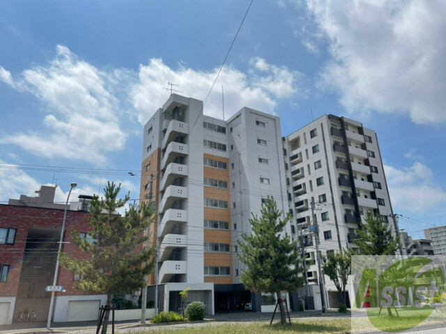 建物外観　札幌市北区北１４条西「クラッセ北大通り２」