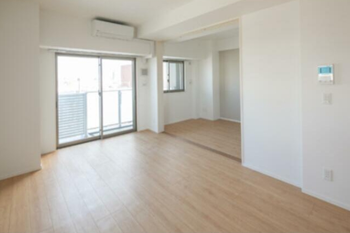 居室・リビング　12.6帖のきれいなLDK。