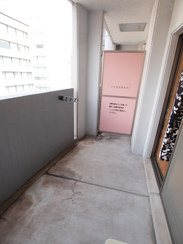 バルコニー　ベランダ。