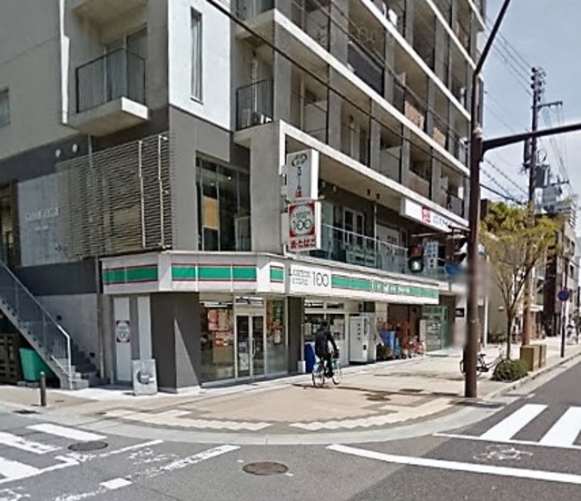 コンビニ　ローソンストア100長田水笠通店（コンビニ）まで227m