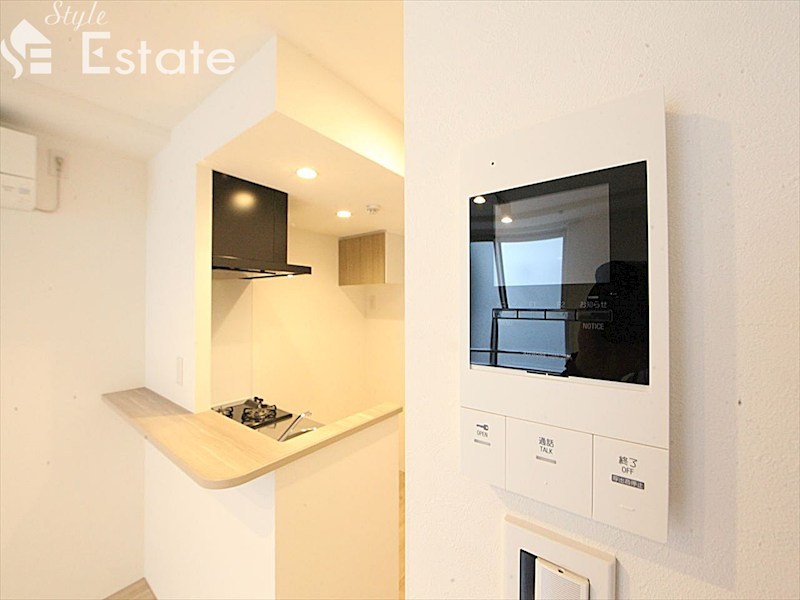 セキュリティ　モニター付きインターホン