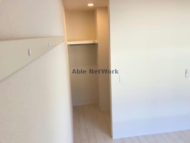 収納　ウォークインクローゼット