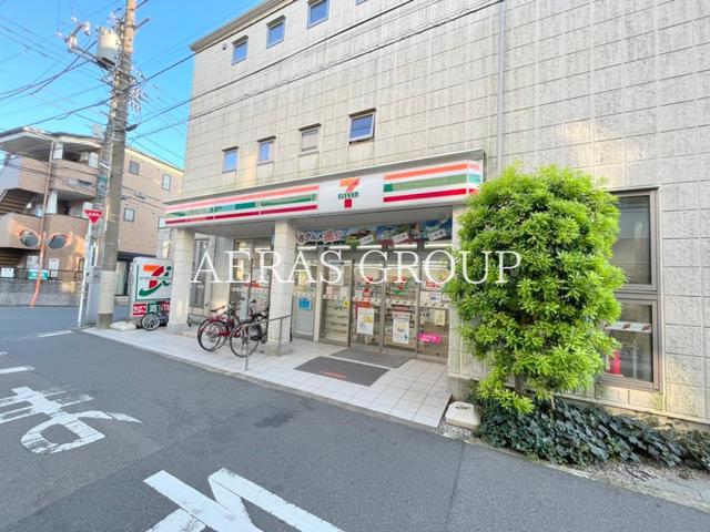 コンビニ　セブンイレブン川崎菅1丁目店（コンビニ）まで408m