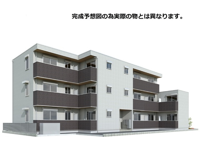 建物外観　建物外観パース