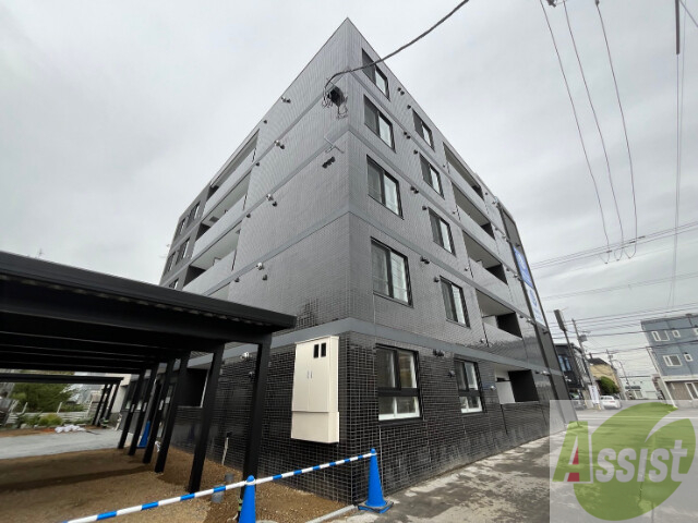 建物外観　札幌市東区北２４条東「メニーズコート北園プレミア」