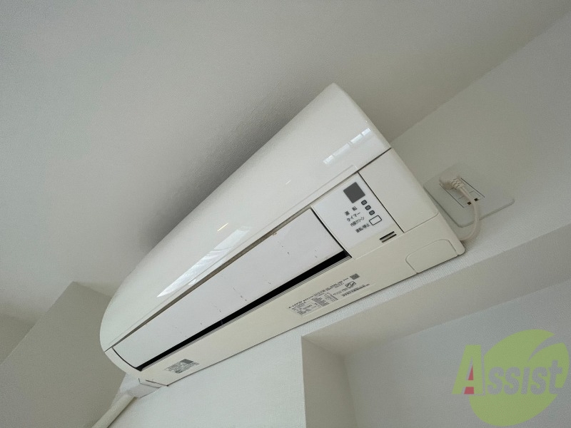 その他設備　エアコンが設置してありますので、寒暖対策もばっちり。