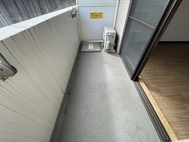 バルコニー　※204号室の写真です。
